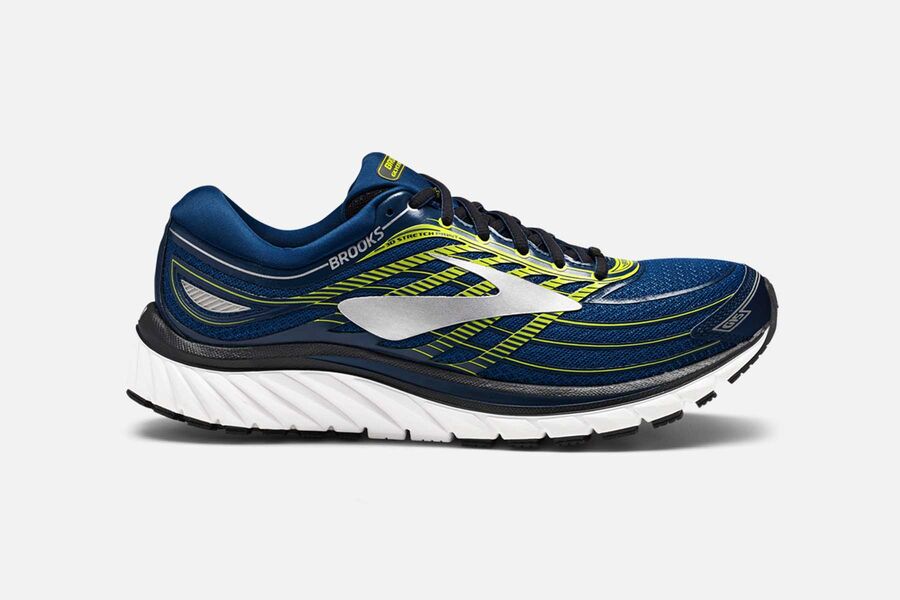 Brooks Men's Glycerin 15 Road Running Shoes Navy/Blue/Black CDBH-62590